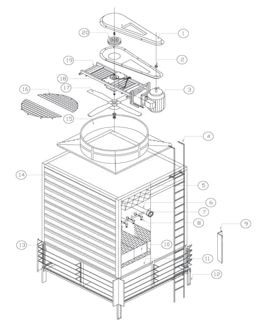 FC-Series Tower Diagram