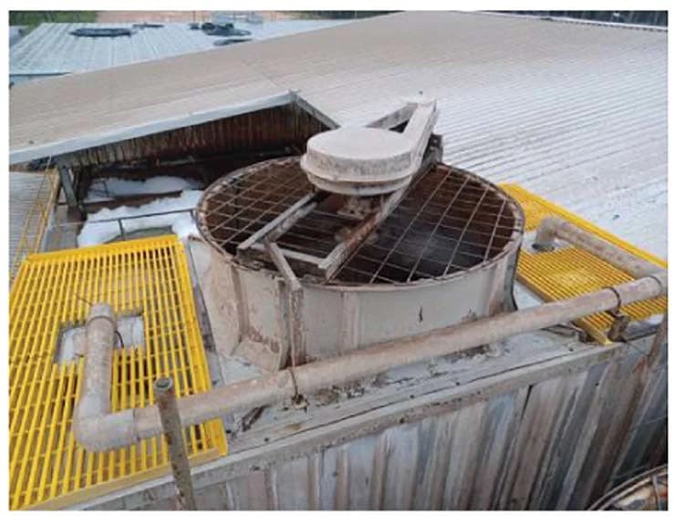 Custom Grating at Hot Water Basin